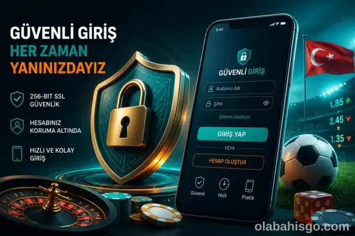 Olabahis mobil giriş güvenli erişim ekranı